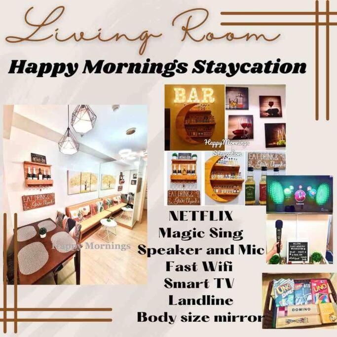 Happy Mornings Staycation At Trees Residences Qc Holiday home