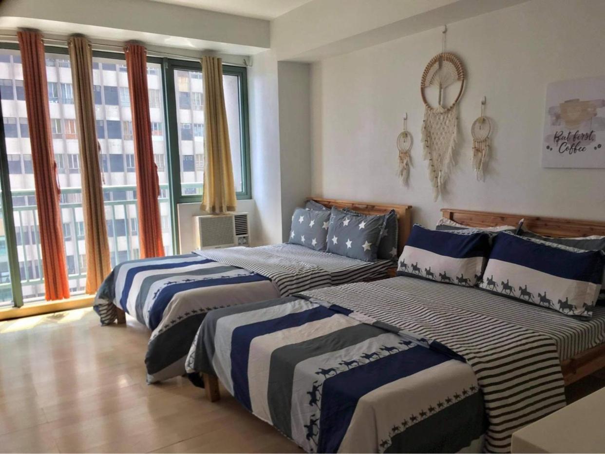 Apartment Greenfield W/ 2 Queen Across Shangrila Manila