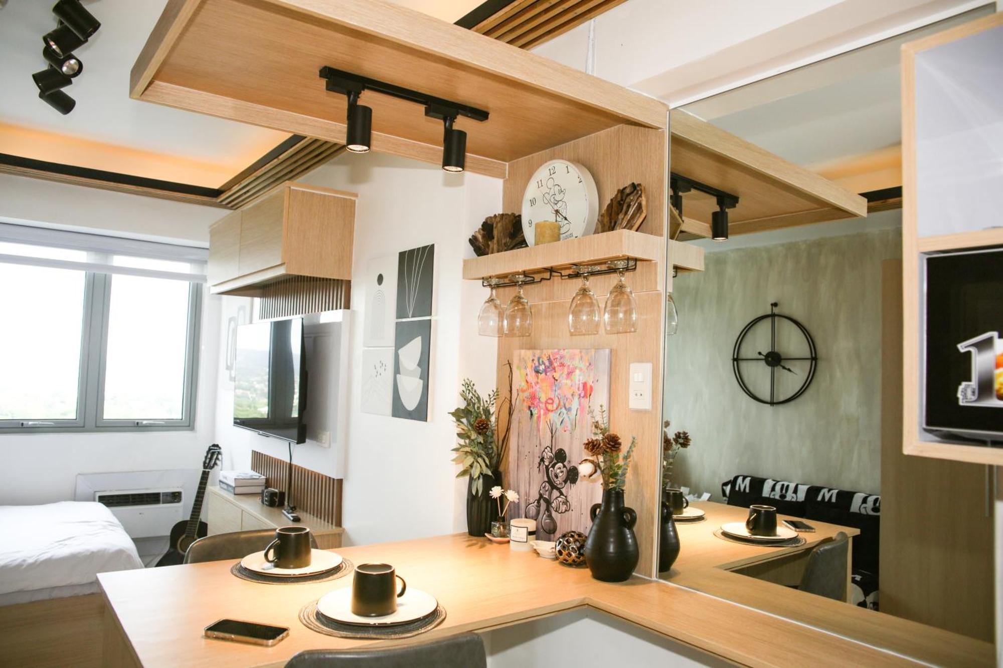 Apartment Quezon Stylish Unit With A Mickey Vibe Manila