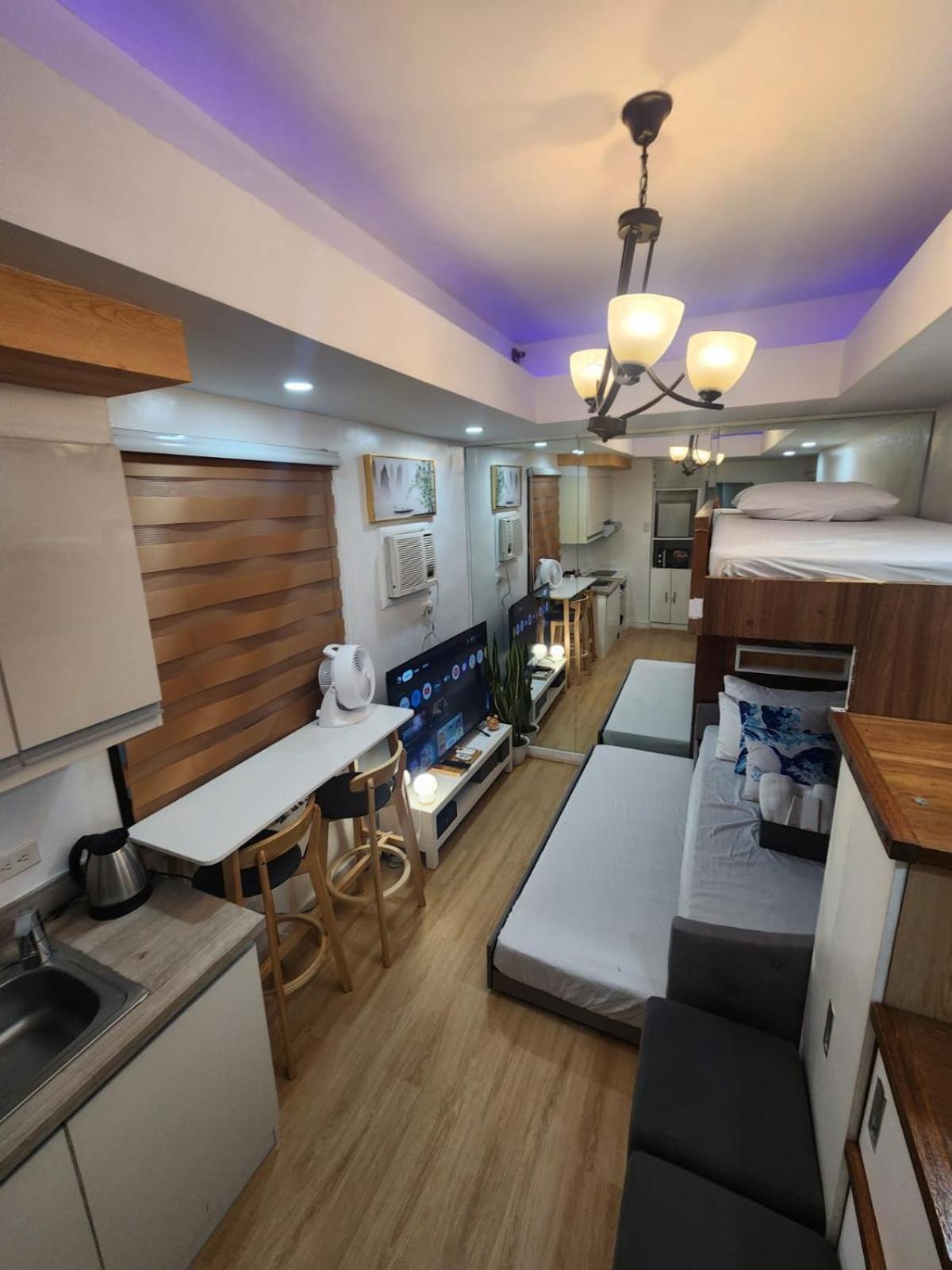 Apartment Muji Kltower Makati - Greenbelt - With Pool Access