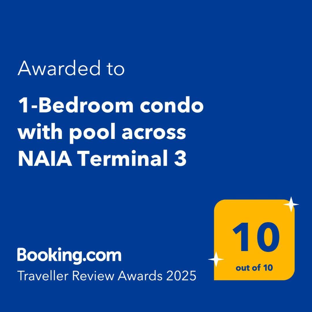 1-bedroom With Pool Across Naia Terminal 3 *