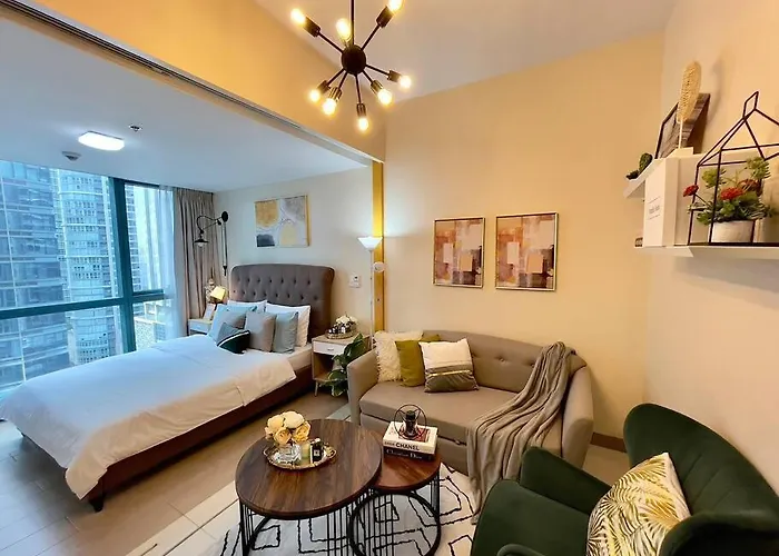 Angeliz Suites One Uptown Residence Walk To Uptown Shopping Mall Bgc