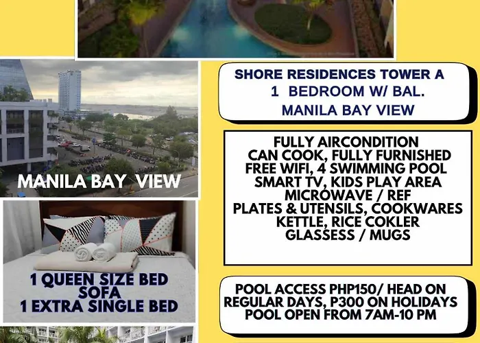 Lito\'S Staycation At Shore Residences Tower A