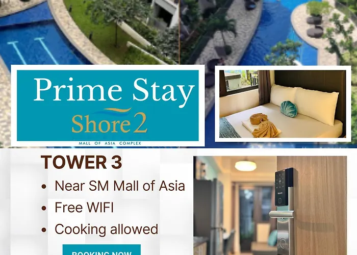 726 Shore 2 Residences Near Sm Moa & Ikea By Prime Stay