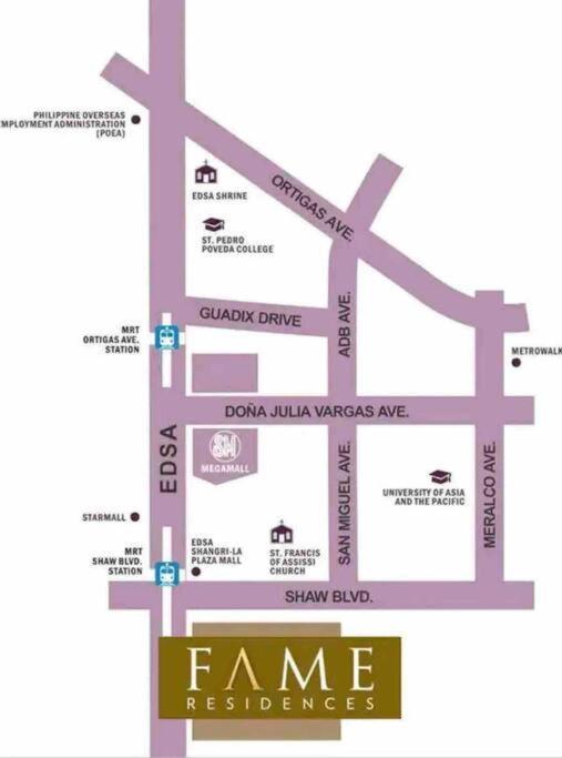 Apartment 1br Near Megamall, Boni & Shaw Mrt Station Manila