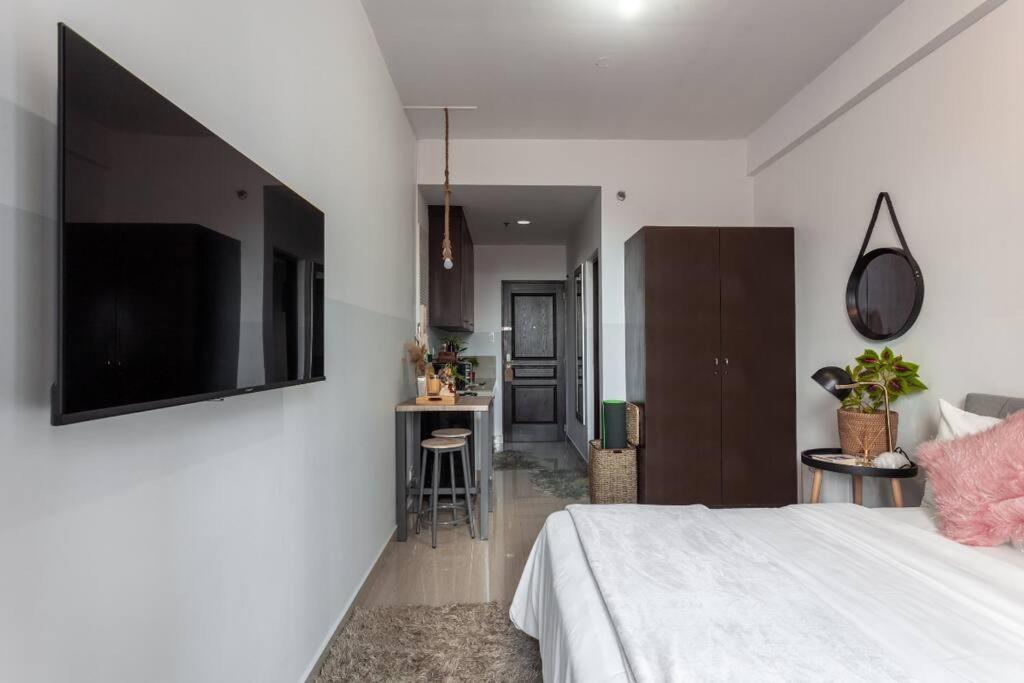 Apartamento Nature Inspired Studio Near Edsa Greenfield *