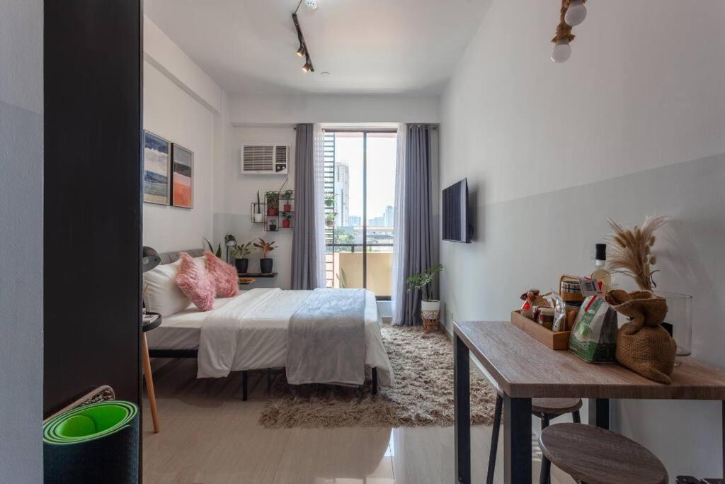 Nature Inspired Studio Near Edsa Greenfield Apartamento