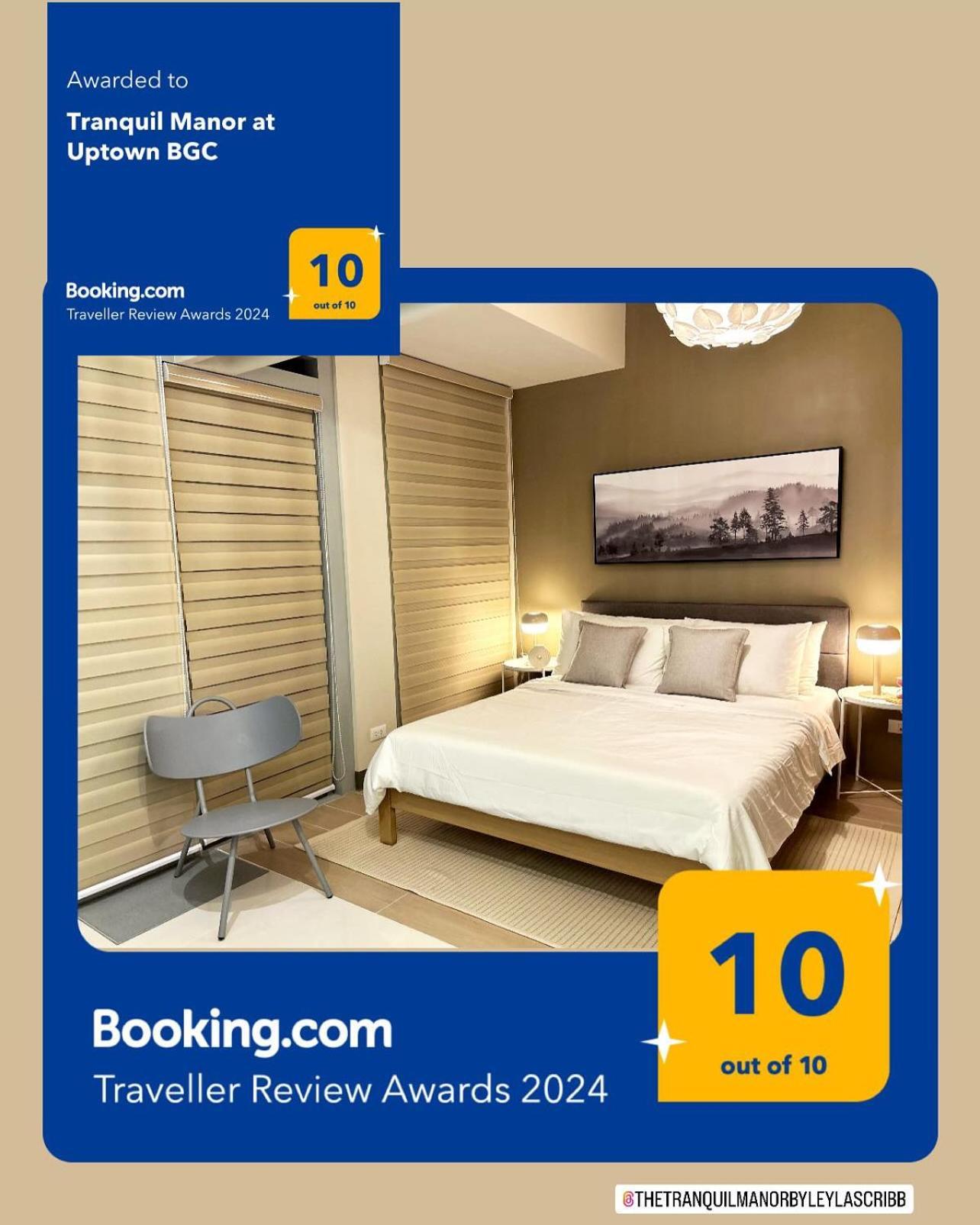 Tranquil Manor At Uptown Bgc Apartment *