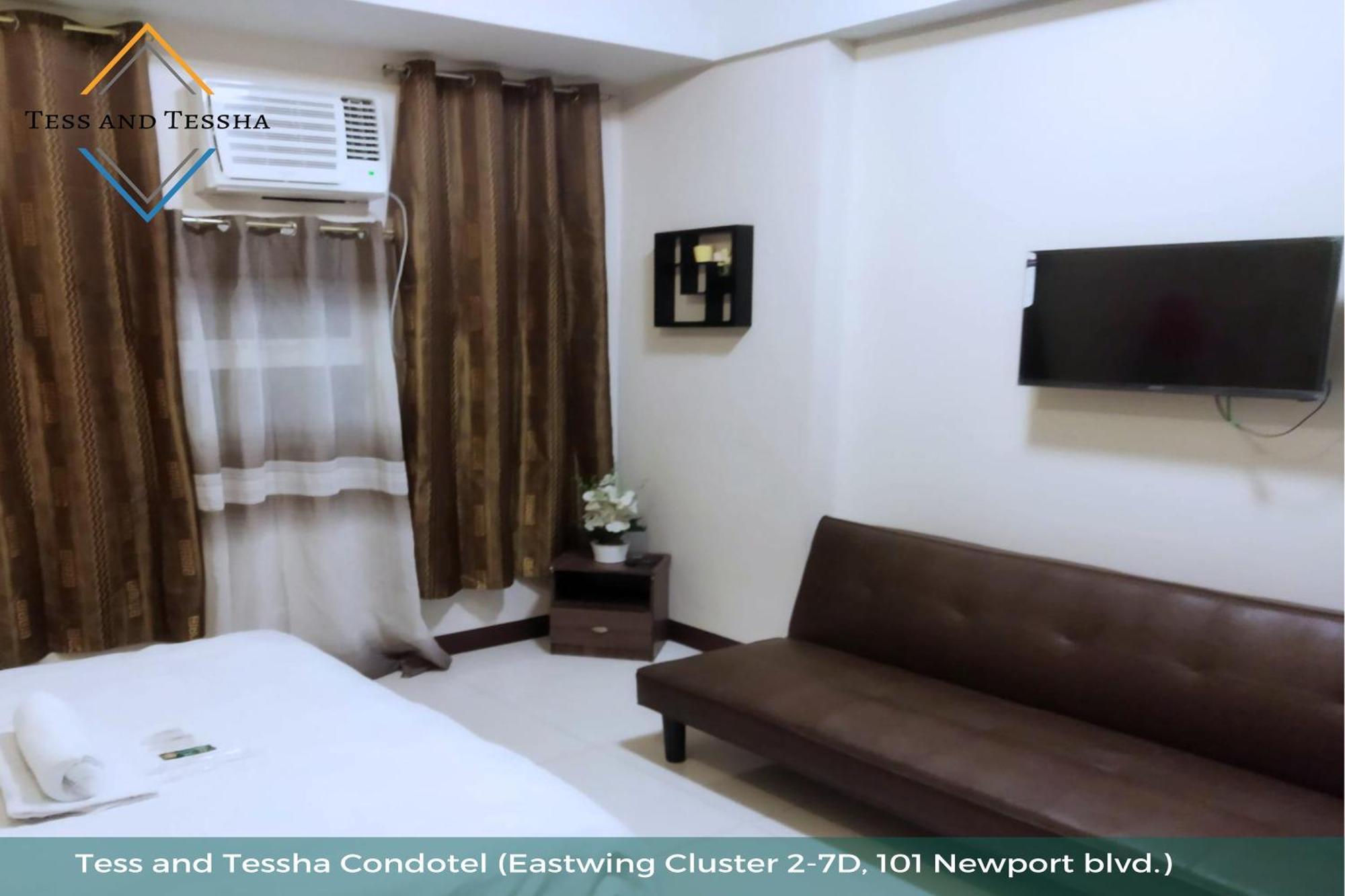 Tess And Tessha Condotel Near T3 Airport *