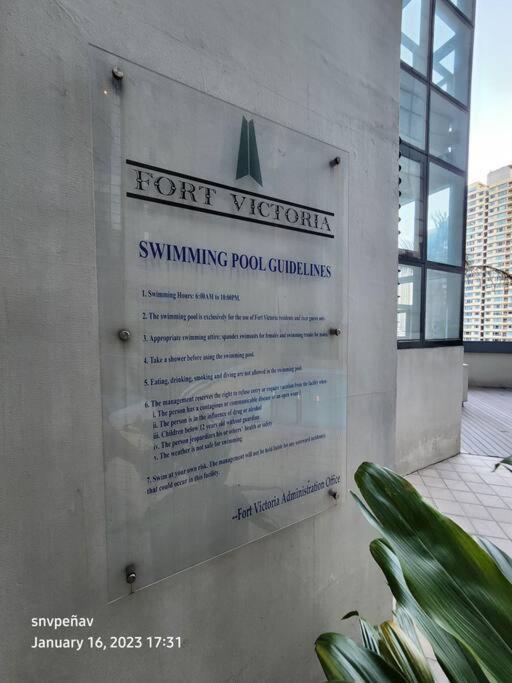 Apartment Victoria Tower B Bgc, Taguig Manila