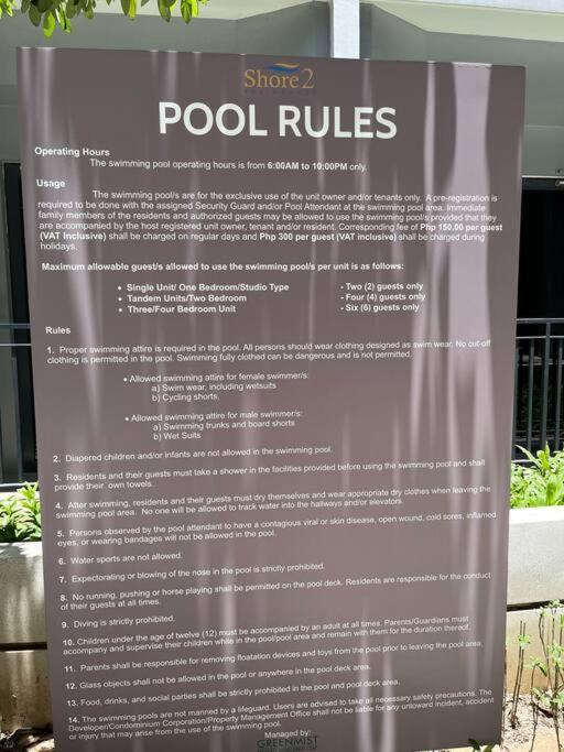 Staycation Near Moa Shore 2 Residences * Manila