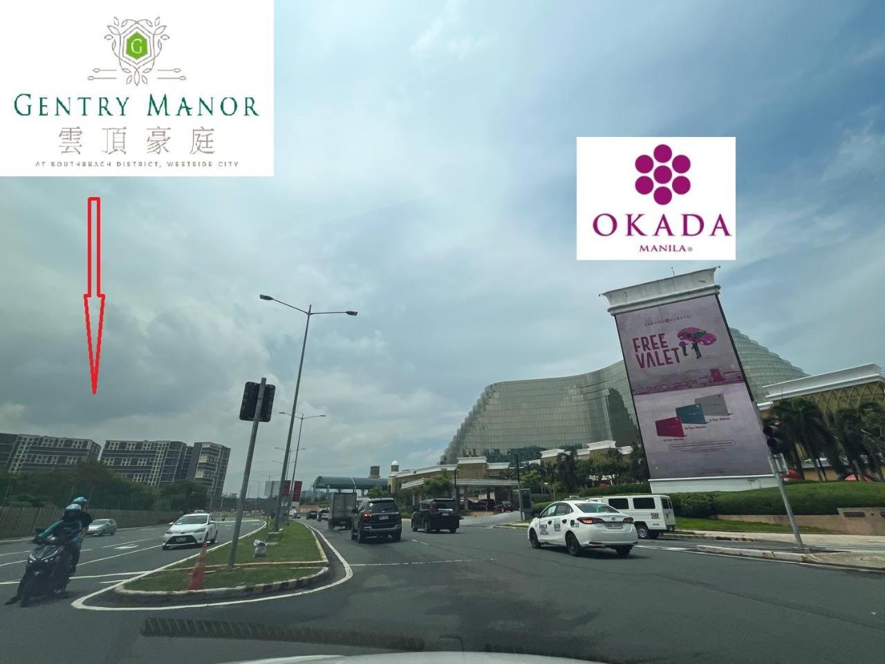 Gentry Manor With Wifi,balcony Near Okada,moa&naia 8q * Manila