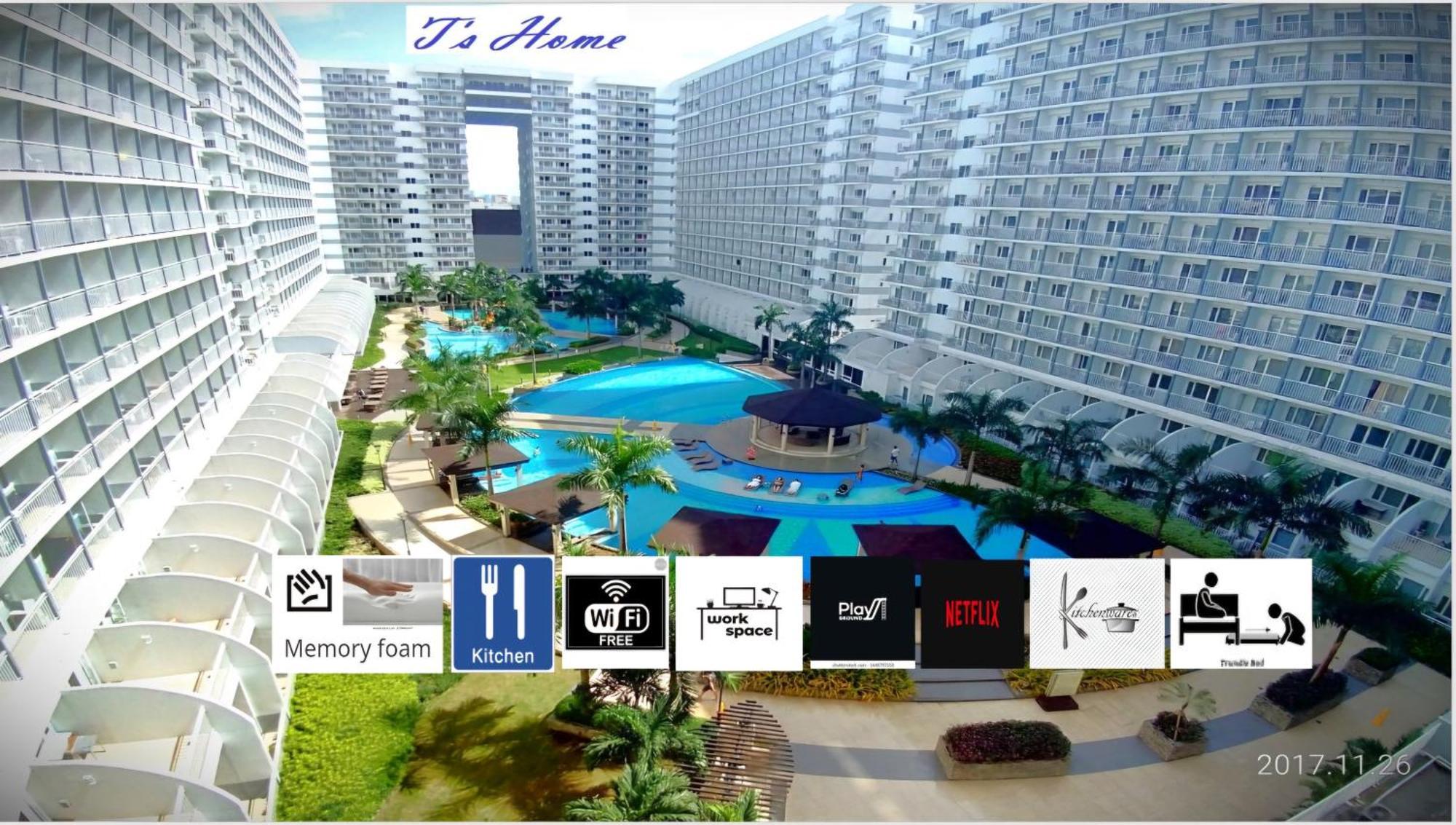 Apartment Staycation At Shell Residences In Moa Complex *