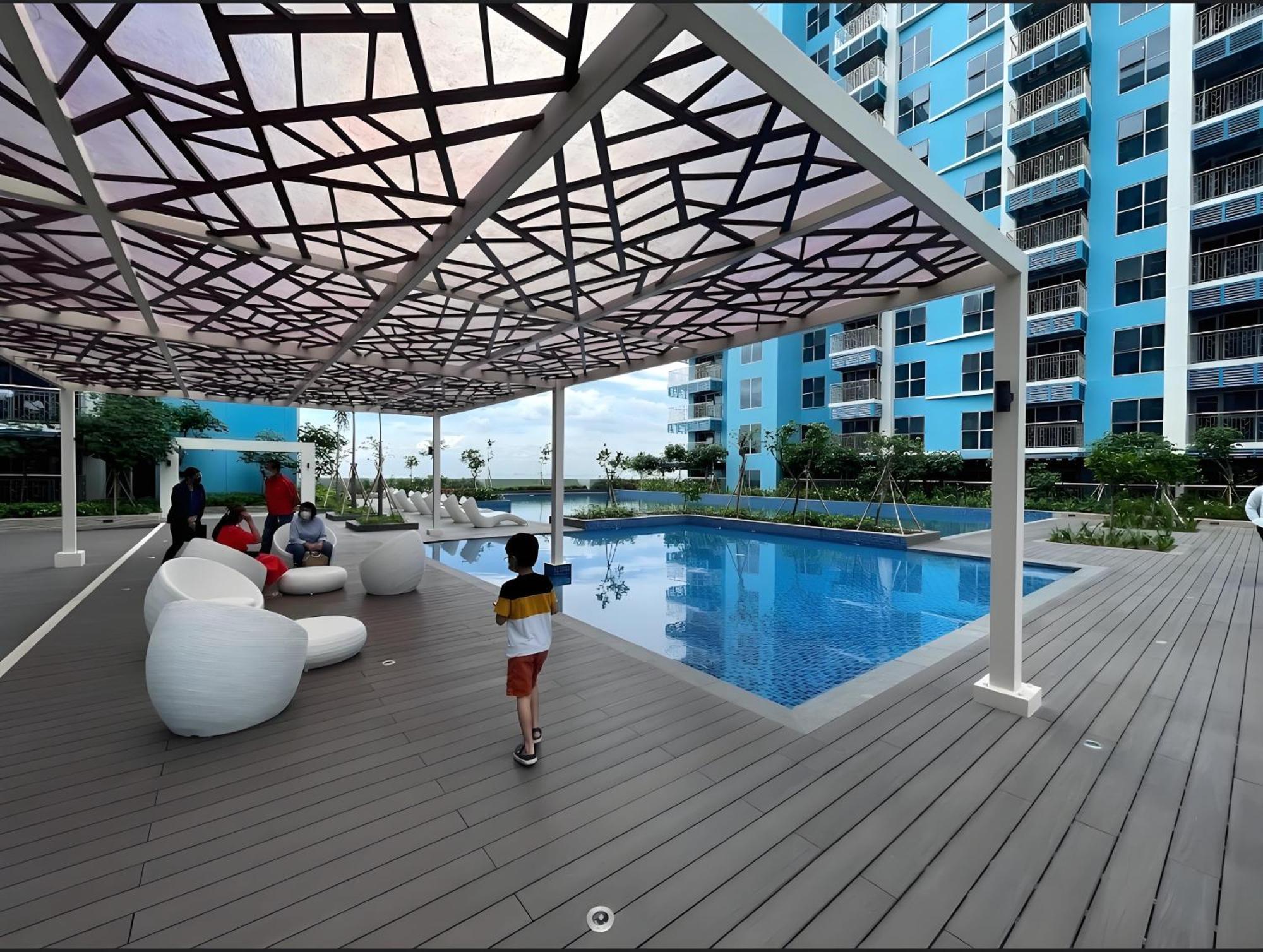 Apartment Luxurious 1 Bedroom Facing Bay Sunset Nearby Okada Moa Solaire Ayala Malls