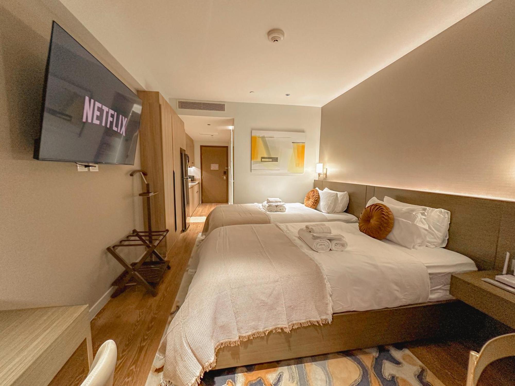 Apartment Rockwell View Twin With Free Wifi Pool & Gym *