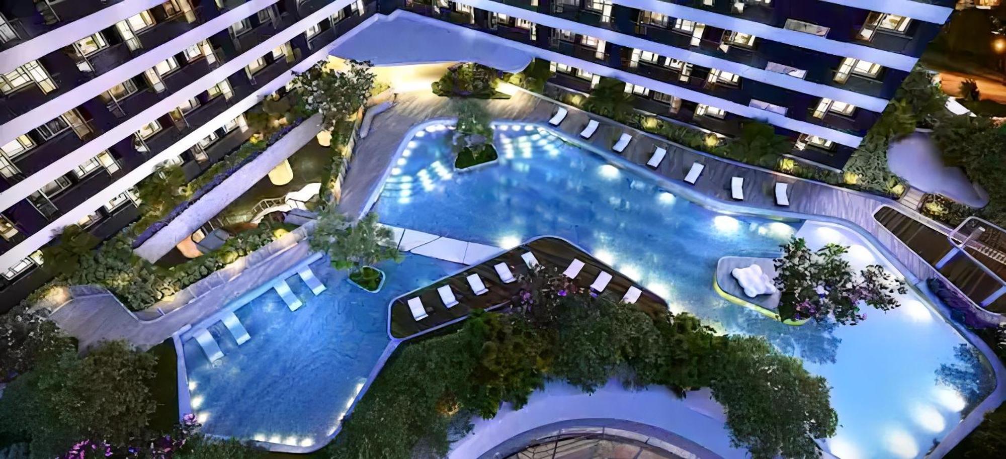 Apartment Minimalist 2br In Air Residences - Cozy For Family Manila