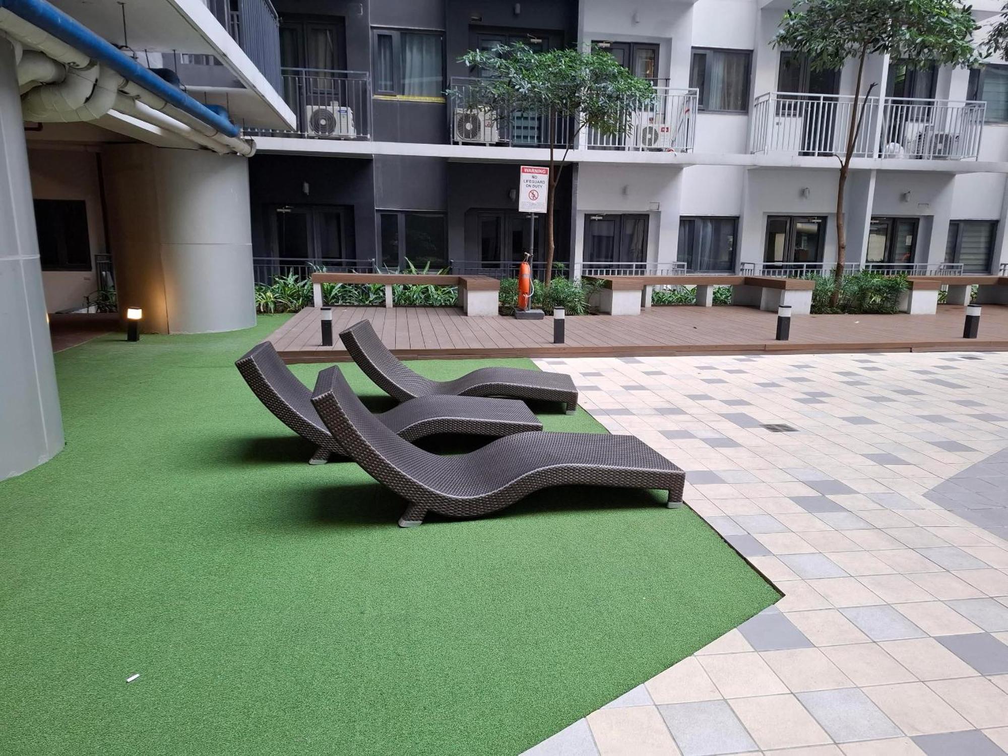 Apartamento Shore 1 & 3 Residences Moa 1br With Balcony By Darpm Manila