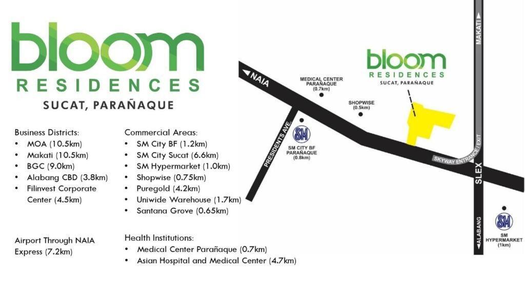 Smdc Bloom Cozy 2br Wifi & Netflix Near Naia Apartment *