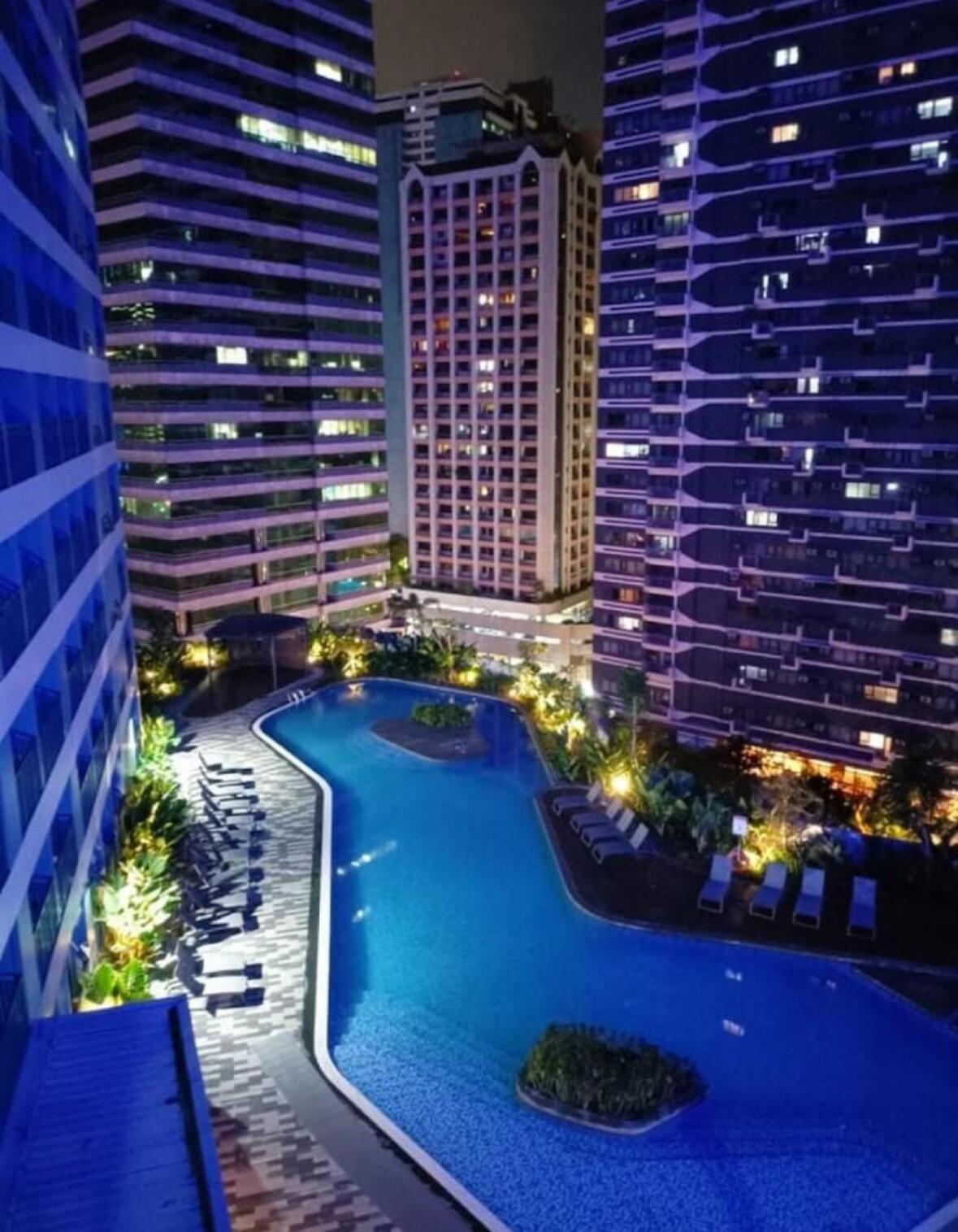 Apartment Luxurious 2 Bedroom Oasis In Air Residences With Bar Ktv And Games Manila