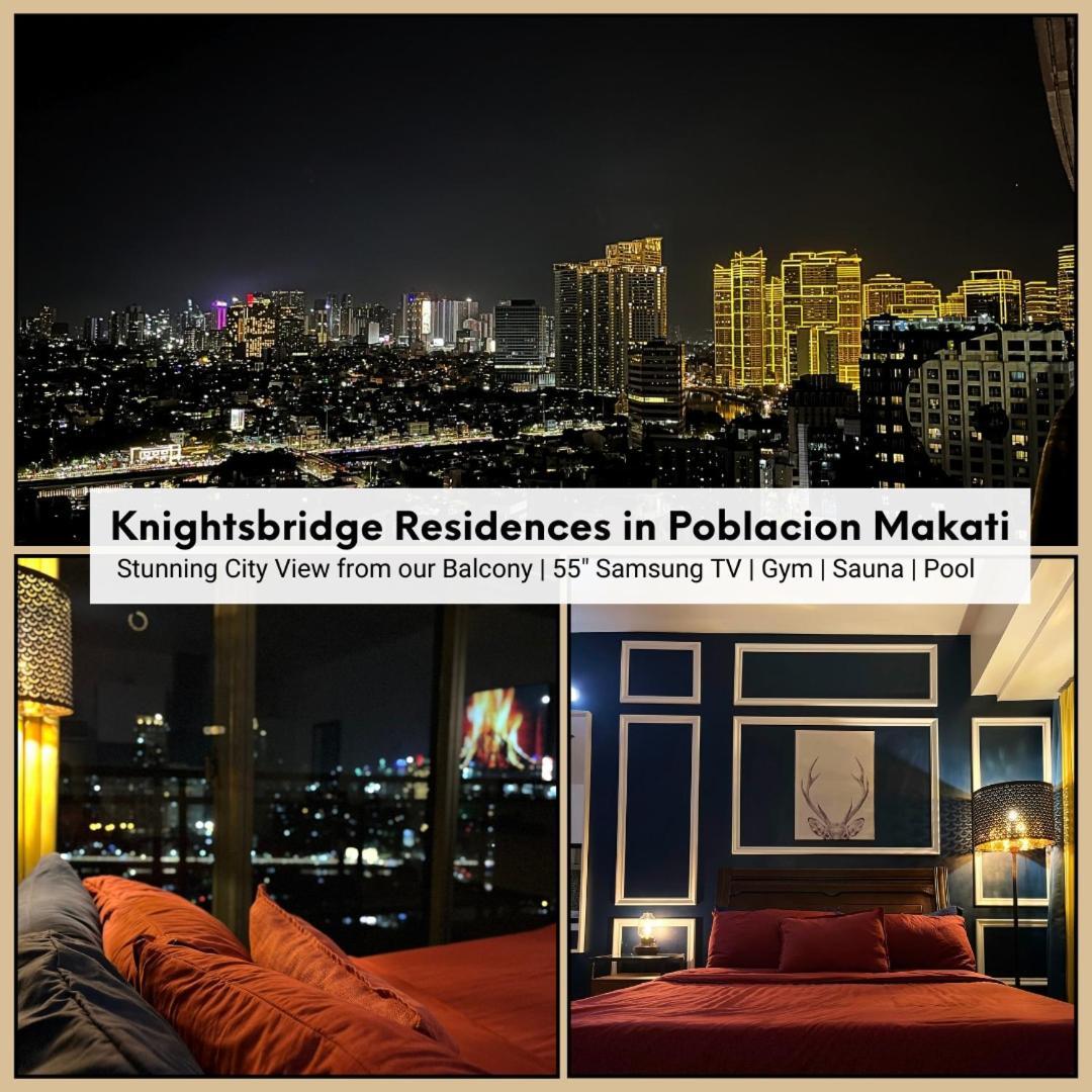 Newly Spacious Unit In Poblacion Makati W Full Stunning View, Wifi, Sauna, Gym, Swimming Pool And Game Room! Manila