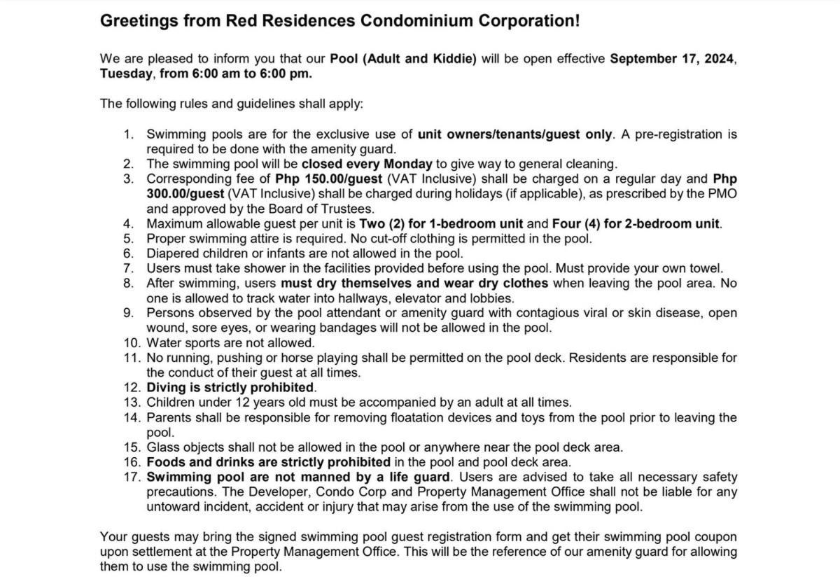 Apartment Smdc Red Residences Makati W Own Parking Slot *