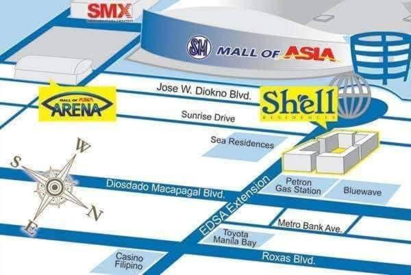 Shell Residences 1br Deluxe Condotel - Mall Of * Manila