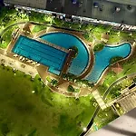 Cozy 1 Bedroom Scandinavian/Tropical Condo With Balcony & Parking
