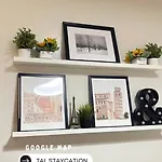 Tal Staycation 1 Bedroom 1 Bathroom & Kitchen ,Neflix,Up To 300 To 400 Mbps High Speed Internet Cozy,Spacious,Accessible New Condo Unit At Smdc Trees Residence Quezon City