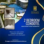 2 Bedroom Azure South Paranaque High Floor City Pool View