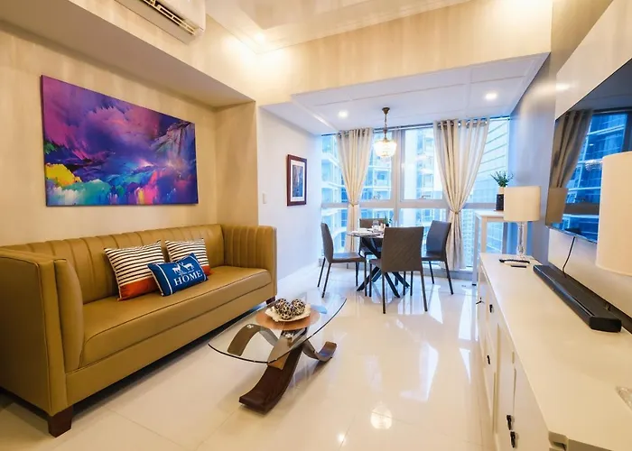 Spacious 2Br Apartment In Bgc With Workspace & Washer