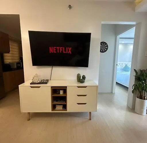 Modern Oasis: Pool + Netflix