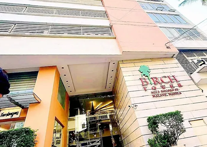 Studio Condo In Birch Tower Malate Manila - Infront Of Mall