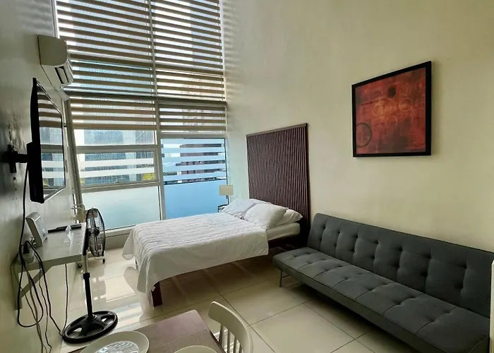 Cozy High Ceiling Studio @ Ortigas Near Podium, Megamall