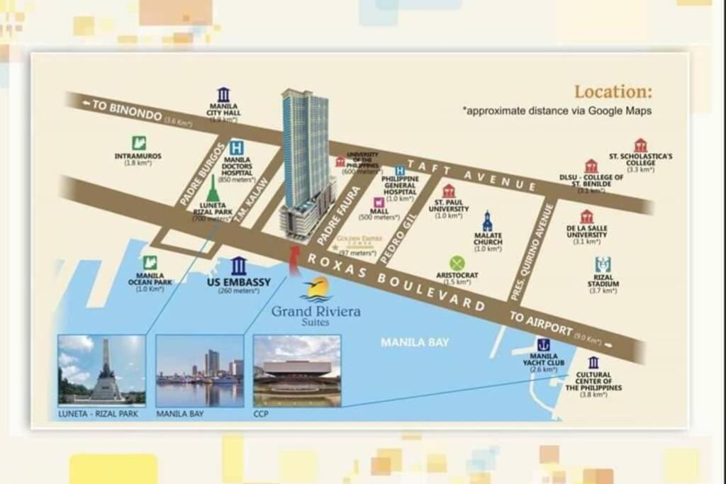 Apartamento Magnificent View Of Bay, Roxas Blvd, Us Embassy *