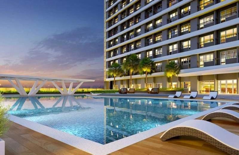 Cozy 1br With Balcony At Fame Residences Apartamento Manila