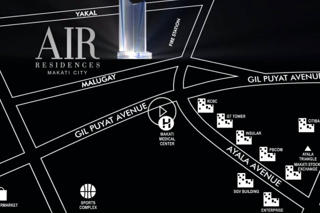 Great View 1 Bedroom In Makati Near Trident Tower Apartment *