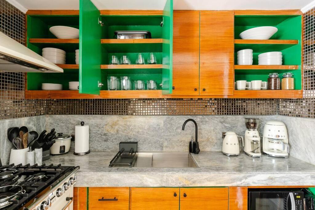 Poblacion, Makati Mid-century Modern Zentopia Smeg Apartment *