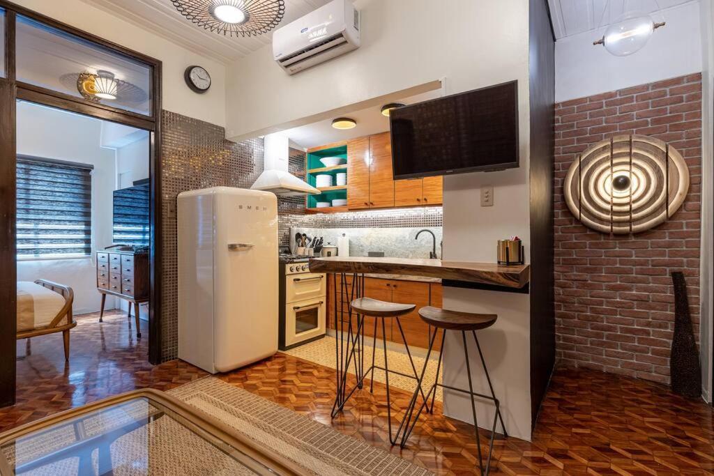 Apartment Poblacion, Makati Mid-century Modern Zentopia Smeg Manila