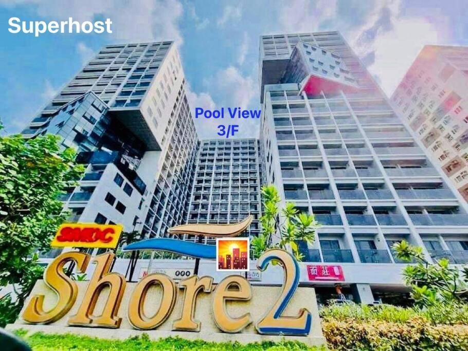 Mall Of Asia-p00l Fr0nt- New 1 Bedroom With Balc0ny At Sh0re2 *