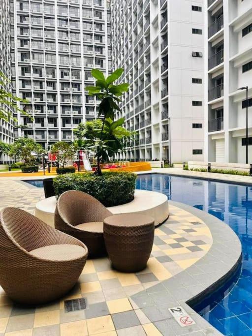 Mall Of Asia-p00l Fr0nt- New 1 Bedroom With Balc0ny At Sh0re2 *