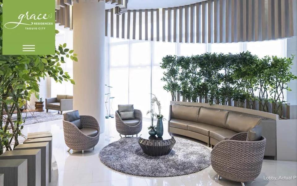 Mary's Pool View At Grace Residences Near Bgc Apartamento
