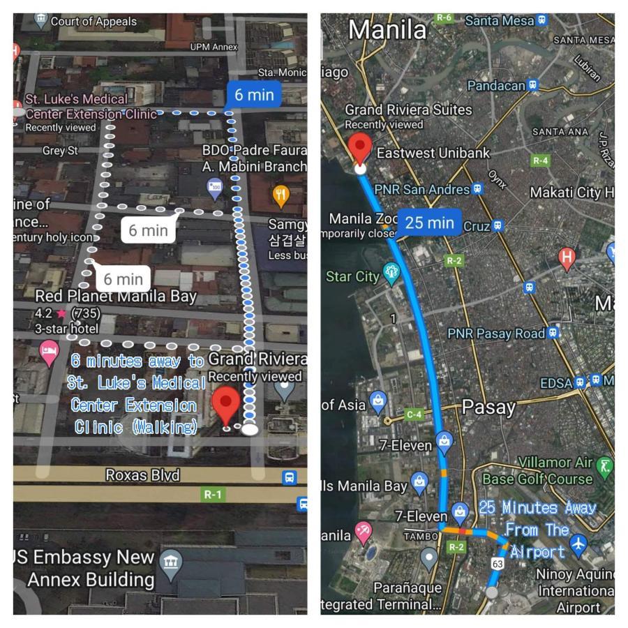 Comfy Grand Riviera Suite, Roxas Blvd Ermita Infront Of Us Embassy Aparthotel