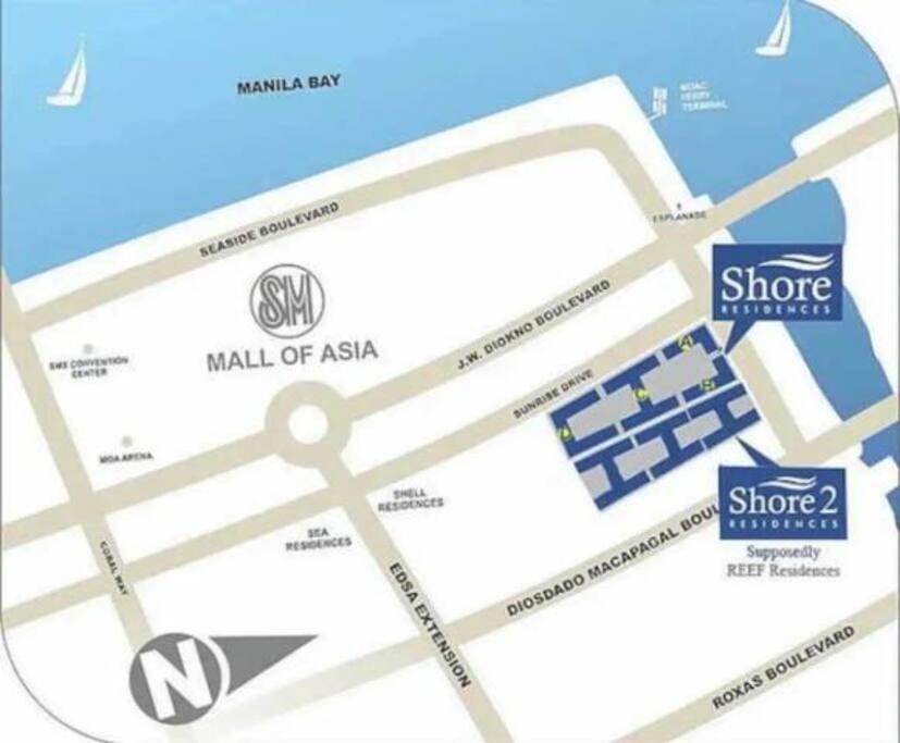 Apartment Moa Pasay 1148 Transient Staycation Near Airport *