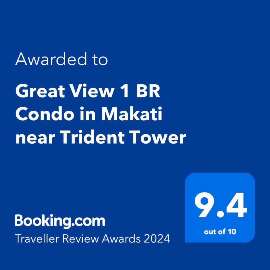 Great View 1 Bedroom In Makati Near Trident Tower Apartment