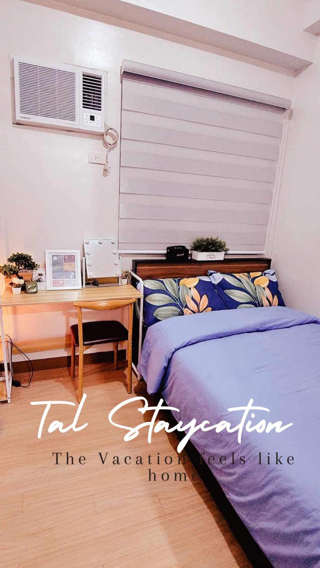 Apartment Tal Staycation 1 Bedroom 1 Bathroom & Kitchen ,neflix,up To 300 To 400 Mbps High Speed Internet Cozy,spacious,accessible New Unit At Smdc Trees Quezon *
