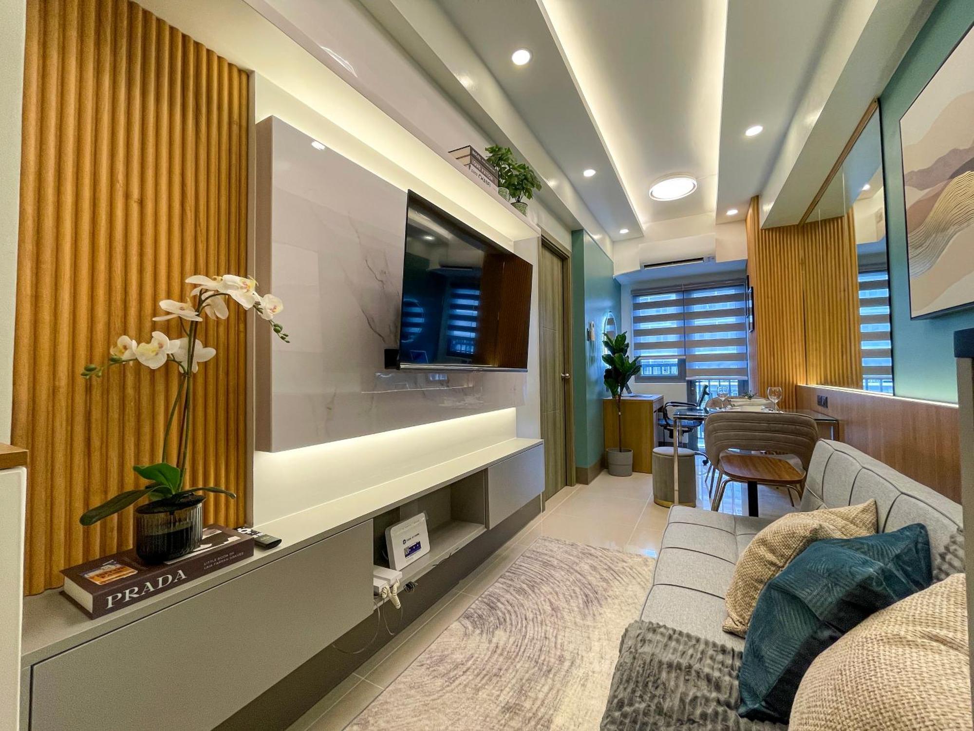 Apartment Family By Smdc Fame 5 Mins To Shaw Mrt,megamall,ortigas *