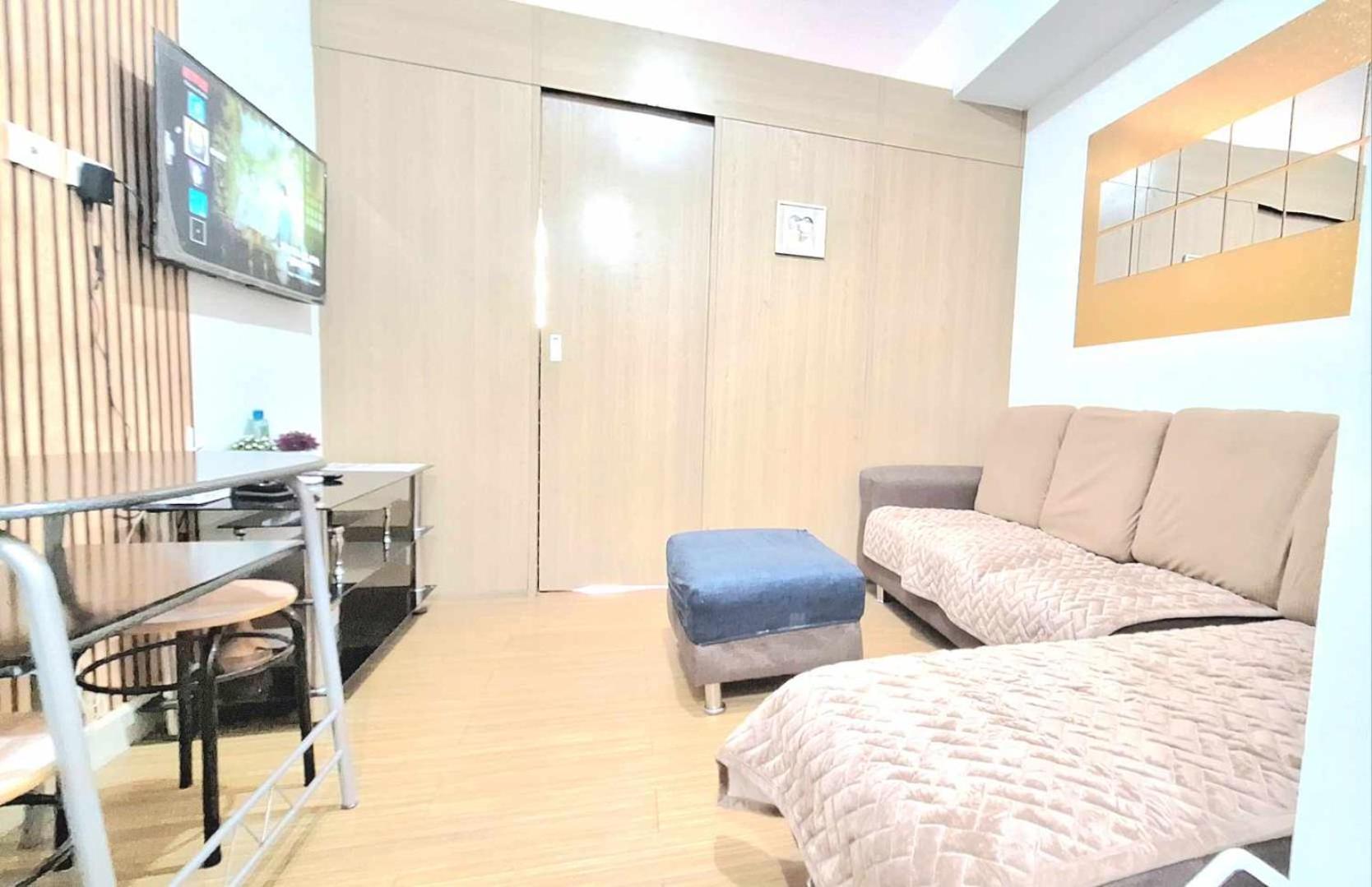 Bright And Cozy 1 Bedroom With Balcony Pool View And Wifi In Grace Residences * Manila