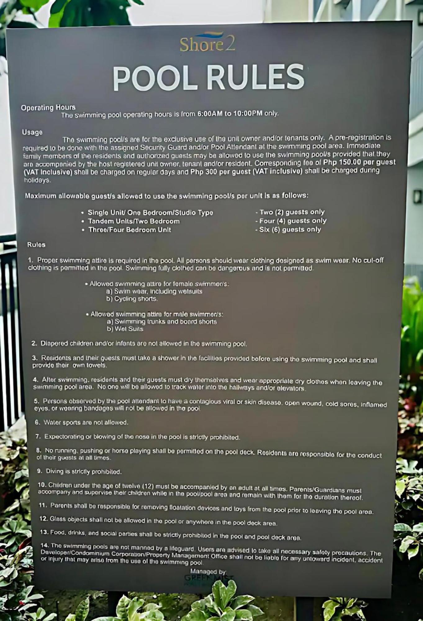 Apartment Mall Of With Balcony Facing Pool @ Shore2 Manila