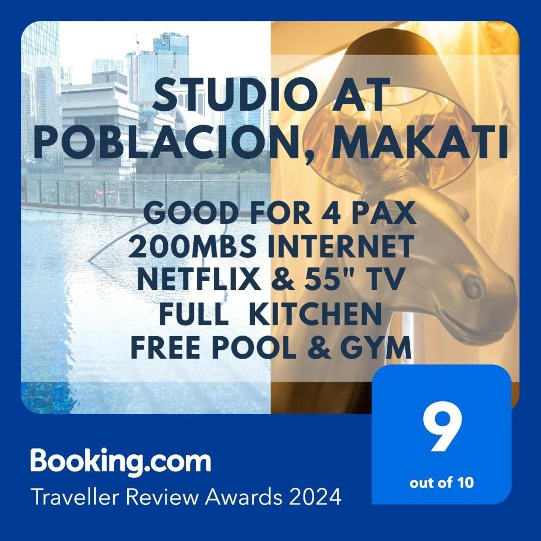 Apartment Studio With Netflix, 55in Tv, 200mbs Net, In Heart Of Makati *