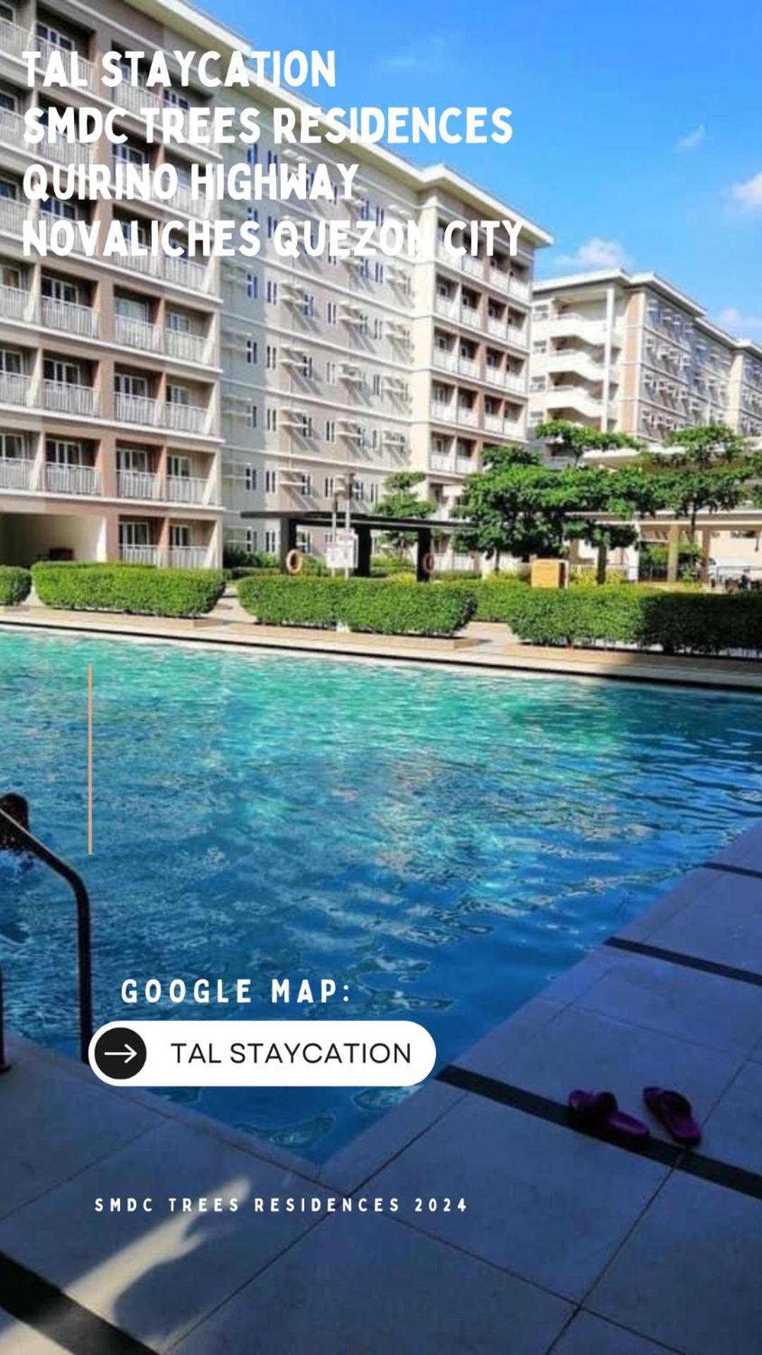 Apartment Tal Staycation 1 Bedroom 1 Bathroom & Kitchen ,neflix,up To 300 To 400 Mbps High Speed Internet Cozy,spacious,accessible New Unit At Smdc Trees Quezon